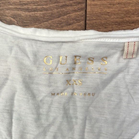 Guess ladies semi sheer tank top xxs - Picture 2 of 4